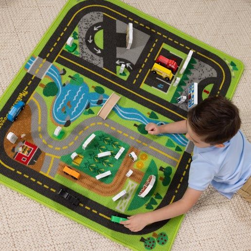 Melissa &amp; Doug Create A Town Activity Mat