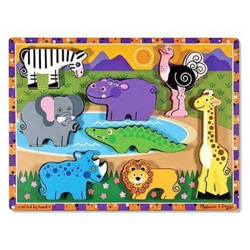 Melissa and Doug - Chunky Puzzle, Variation: Safari Animals