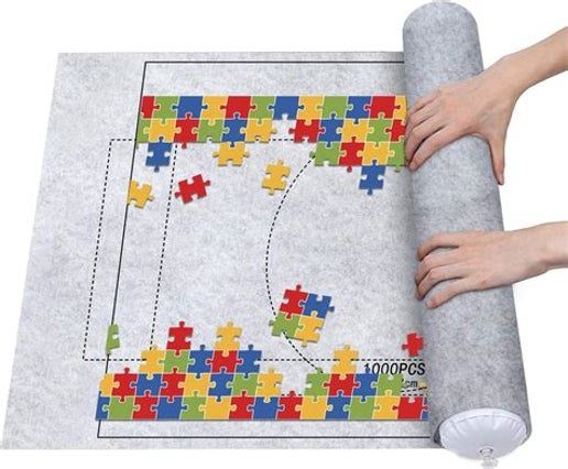 Puzzle Board - Roll Up Mat with Sorting Trays