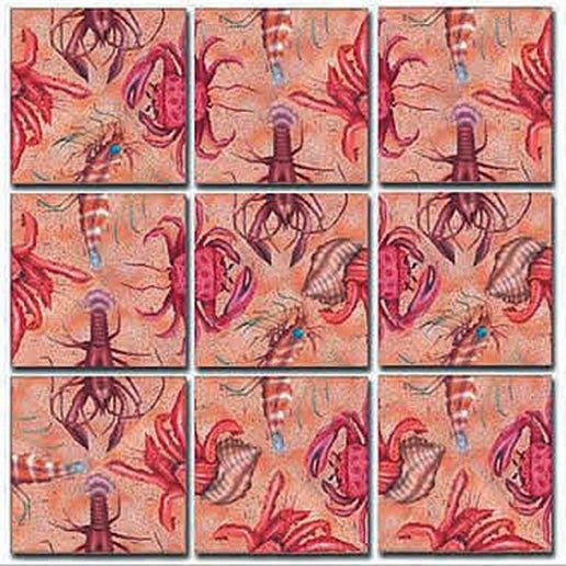Crustaceans 9 pc Scramble Square Puzzle