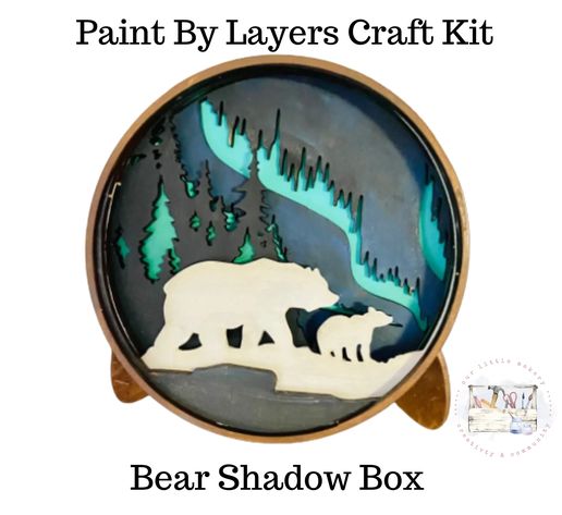 Shadow Box Kit - Bear