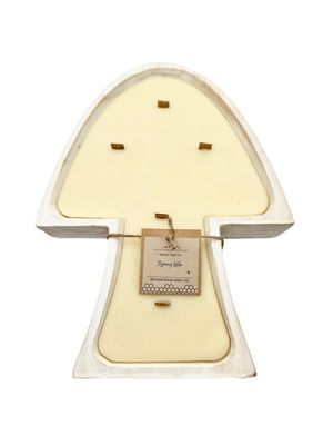 Mushroom Dough Bowl Candle - Natures Scent - - Winding Path