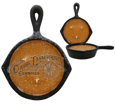Cast Iron Candle - Pumpkin Pie 8 oz