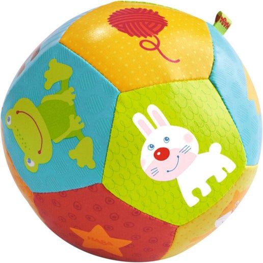 Animal Friends Soft Baby Ball by Haba