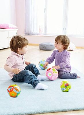 Animal Friends Soft Baby Ball by Haba