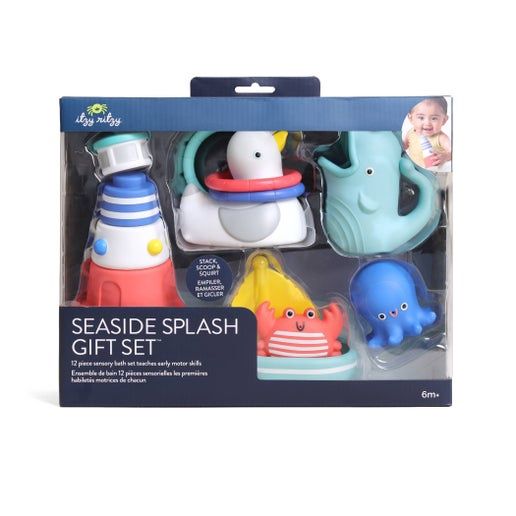 Itzy Seaside Splash Gift Set Bath Toy