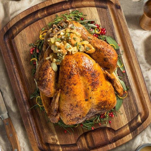 Acacia Wood Carving Board with Juice Groove