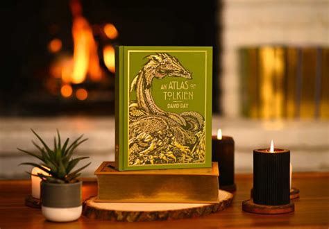 Atlas of Tolkien Deluxe Edition - by David Day (Hardcover)