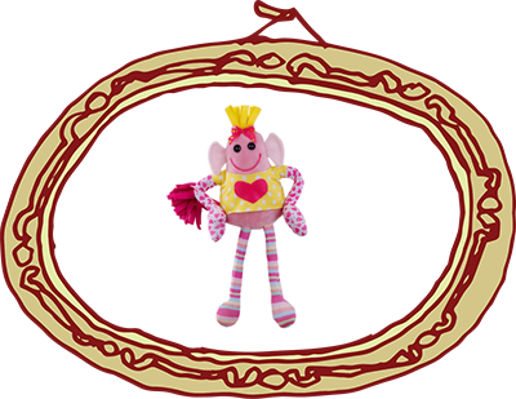 Madeline  the Plush Monster Who Keeps Bad Dreams Away!