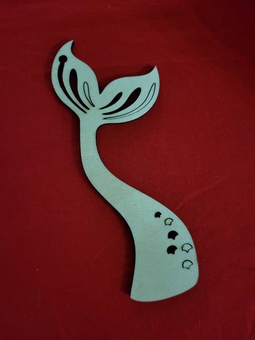 Canary Hill Works - Bookmark, Mermaid Tail, creepy, spooky