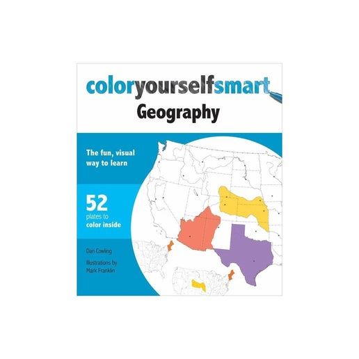 Color Yourself Smart Geography - by Dan Cowling