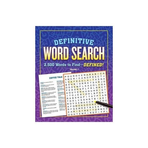 Definitive Word Search Volume 1 - by Editors of Thunder Bay Press