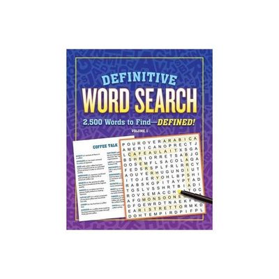 Definitive Word Search Volume 1 - by Editors of Thunder Bay Press