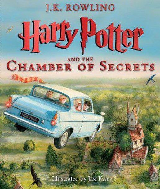 Harry Potter and the Chamber of Secrets Illustrated Edition (2) by J. K. Rowling
