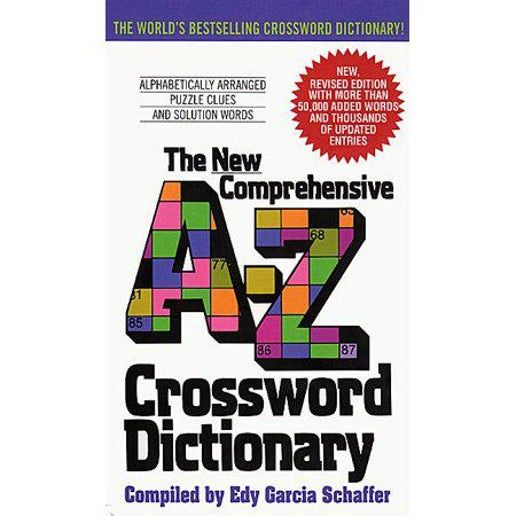 New Comprehensive A-Z Crossword Dictionary by Edy G Schaffer