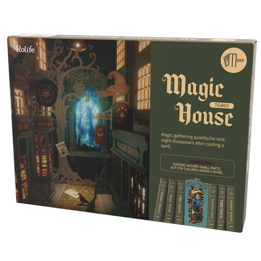 ROKR Magic House DIY Book Nook Kit