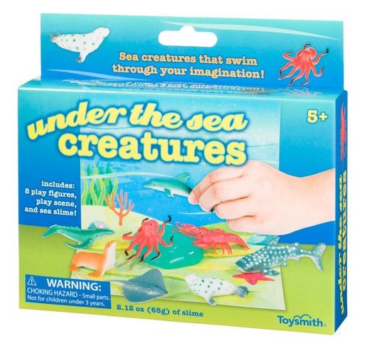 Under The Sea Creatures Marine Diorama Slime &amp; Play Set