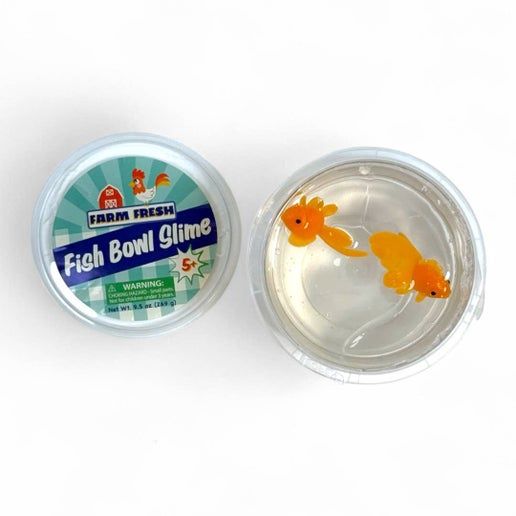 Fish Bowl Slime, Resealable Bucket