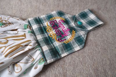 Embroidered Hanging Hanging  Tea Towel