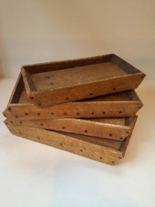 Rustic Farmhouse Tray, Coffee Table Tray 5&quot; x 8&quot;