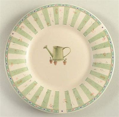 Pfaltzgraff - Naturewood Accent Salad Plate 8-1/4" Wateringcan Design