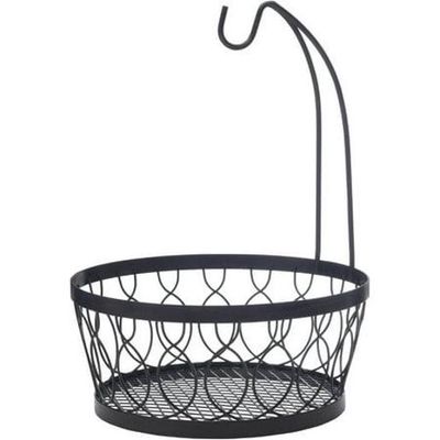 Pfaltzgraff Rustic Farmstand Fruit Storage Basket with Banana Hook
