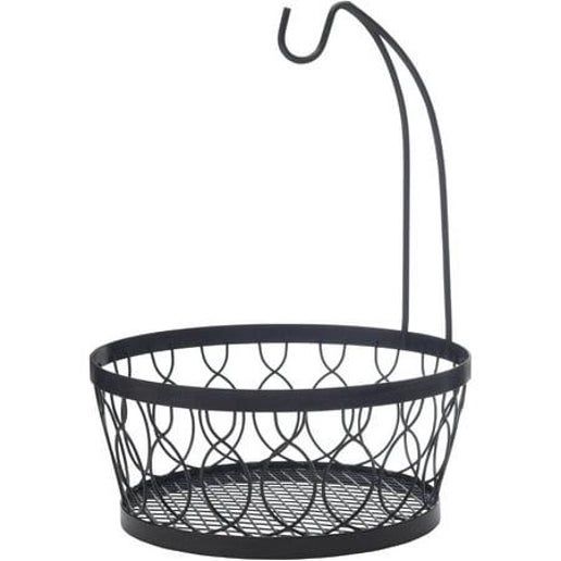 Pfaltzgraff Rustic Farmstand Fruit Storage Basket with Banana Hook