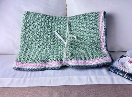 Green Lap Blanket
