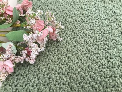 Green Lap Blanket