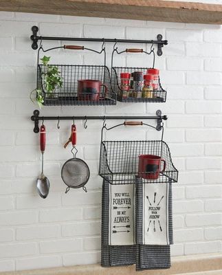 Hanging Wire Baskets - Small