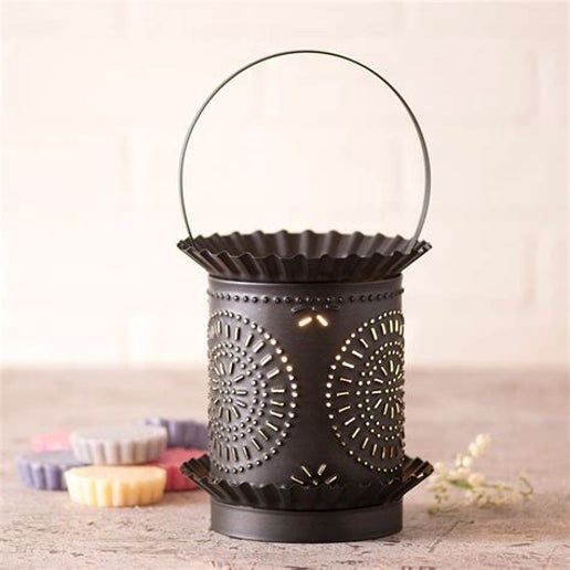 Irvins Tinware - Jumbo Wax Warmer with Chisel in Kettle Black
