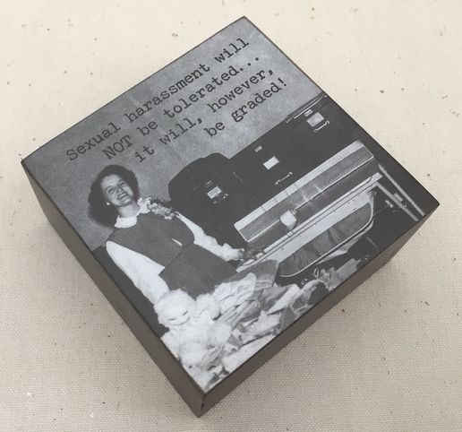 "It Will Be Graded" Box Sign