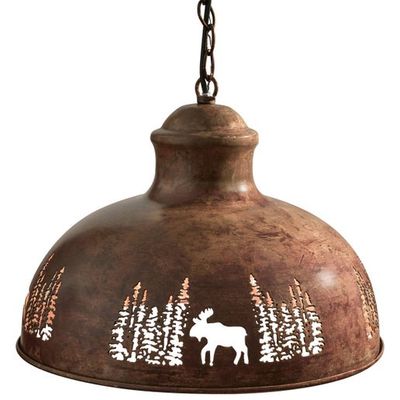 Moose Pendant Hanging Lamp
