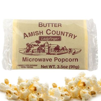 Amish Country Microwave Butter Popcorn  Single