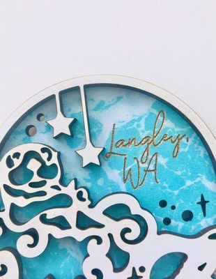Wrangell Otter Ornament