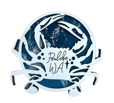 Wrangell Crab Ocean Magnet