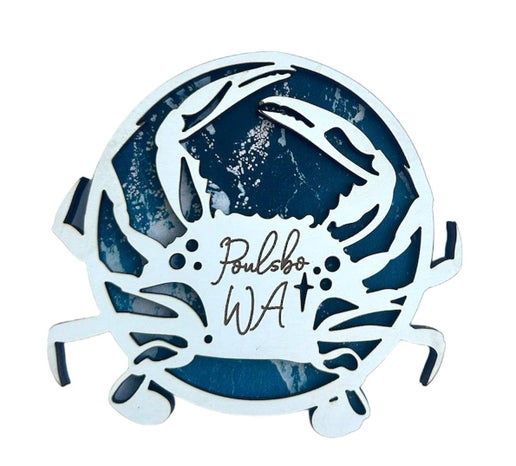 Wrangell Crab Ocean Magnet