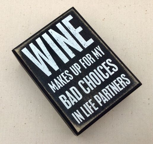 Wine Box Sign