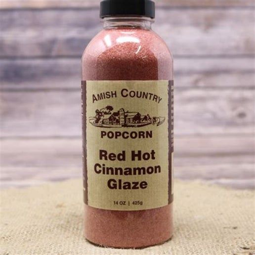 Amish Country - Popcorn - Hot Cinnamon Glaze -