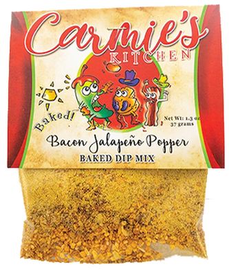 Carmie's Baked Bacon Jalapeno Popper Dip Mix