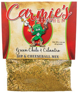 Carmie's Green Chile and Cilantro Dip Mix