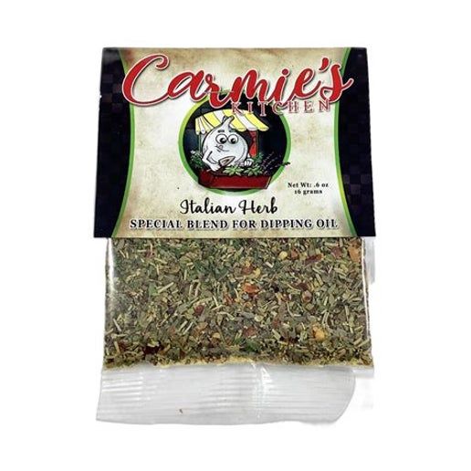 Carmie&#39;s italian Herb Dipping Oil Seasoning