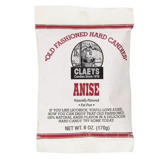 Claeys Old Fashioned Hard Candies - Anise Flavor- 12 Pack