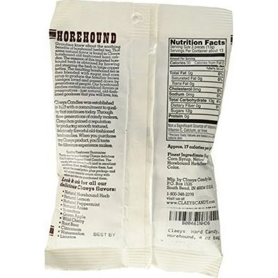 Claeys Old Fashioned Hard Candies - Horehound