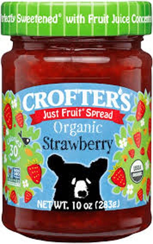 Crofter&#39;s Organic Strawberry Just Fruit Spread