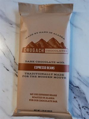 Chugach Chocolates - Espresso Bean Chocolate Bar