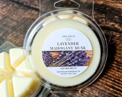 Wax Melts - Lavender Mahogany Musk