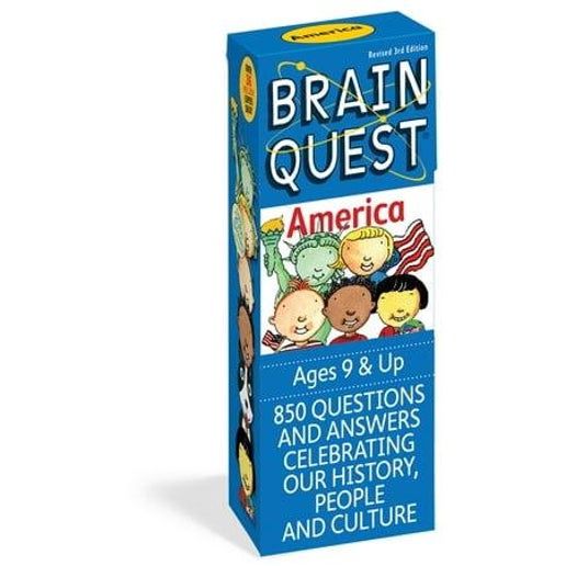 Brain Quest America: 850 Questions and Answers to Challenge the Mind. Teacher-Approved! by Brain Quest Editors