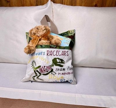 Dinosaur Reading Pillow