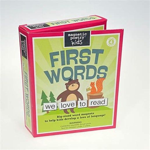 Magnetic Poetry - First Words